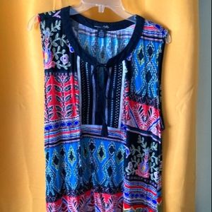 RXB Ladies/Womens Sleeve-Less Tunic Top-XXL